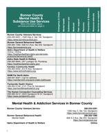 Bonner County Resource Guide - Idaho