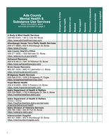 Ada County Resource Guide - Idaho