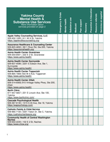 Yakima County Resource Guide - Washington