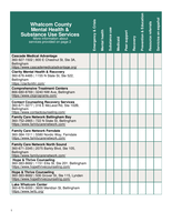 Whatcom County Resource Guide - Washington