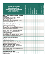 Pierce County Resource Guide - Washington