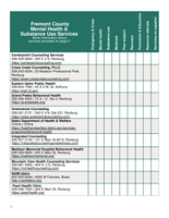 Fremont County Resource Guide - Idaho