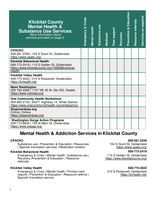 Klickitat County Resource Guide - Washington