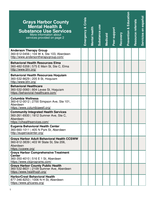 Grays Harbor County Resource Guide - Washington