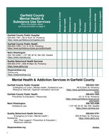 Garfield County Resource Guide - Washington