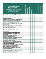 Douglas County Resource Guide - Washington