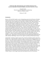 Notes on the Archaeology of Lower Grand Gulch, San Juan River to Collins Spring, San Juan County, Utah