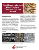 Wood preservation and wood products treatment training manual