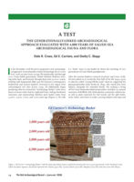 A TEST THE GENERATIONALLY-LINKED ARCHAEOLOGICAL APPROACH EVALUATED WITH 4,000 YEARS OF SALISH SEA ARCHAEOLOGICAL FAUNA AND FLORA