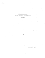 Statistical Analysis: College Assistance Migrant Programs, 1972-1976