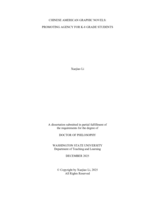 CHINESE AMERICAN GRAPHIC NOVELS: PROMOTING AGENCY FOR K-8 Grade STUDENTS