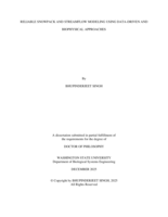 RELIABLE SNOWPACK AND STREAMFLOW MODELING USING DATA-DRIVEN AND BIOPHYSICAL APPROACHES