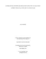 FATHER-SON RELATIONSHIP AND AFRICAN DECOLONIZATION: AN ANALYSIS OF ACHEBE’S THINGS FALL APART AND NO LONGER AT EASE