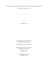 "NOTHING BUT A SHITSTORM": CYCLES OF VIOLENCE, CARCERAL HARM, AND SURVIVAL IN RURAL LIVES