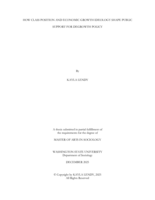 How Class Position and Economic Growth Ideology Shape Public Support for Degrowth Policy
