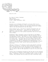 Greater California Education Project Letter to Cesar Chavez