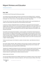 Migrant Workers and Education 