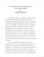 Analysis of Macroflora from the Hoko Rockshelter, Olympic Peninsula, Washington