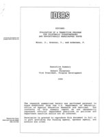 Educare: Evaluation of a Transition Program for Culturally Disadvantaged and Educationally Handicapped Youth. Executive Summary