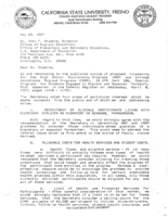 Memo Regarding HEP/CAMP Rulemaking