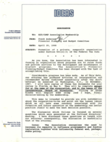 Organization of the National HEP/CAMP Association