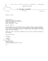 Presentation to Committee on Hispanic Access in Higher Education
