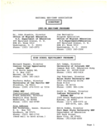 National HEP/CAMP Association Directory, 1985-1986