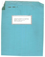 INTERIM ANNUAL REPORT HOKO RIVER ARCHAEOLOGICAL PROJECT: Phase XII, March 1, 1980 to June 1, 1982