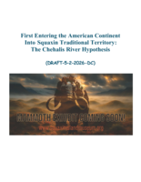 First Entering the American Continent Into Squaxin Traditional Territory