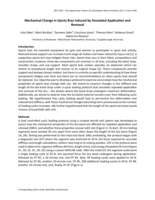 Mechanical Change in Sports Bras Induced by Simulated Application and Removal