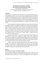 Assessing Brain Deformation in Heading with a Novel Instrumented Head Surrogate