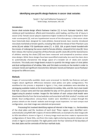 Identifying sex-specific design features in soccer cleat outsoles