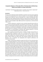 Compaction Behaviour of Pine Chip Infill on Third Generation Artificial Grass Pitches and Its Effects on Surface Performance