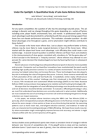 Under The Spotlight: A Quantitative Study of Late-Game Referee Decisions