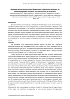 Wearable sensors for Functional Assessment in Paralympic Athletes: An Electromyographic Sleeve for Dry-land Training in Swimmers