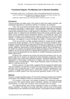 Functional Integrity: The Missing Link in Garment Durability