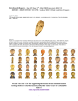 Dr. Rick Knecht Reports the May 24 -June 13, 2026, FIRST three week RESCUE REPORT