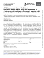 Evaluation of BoteGHA ES, NoFly, and Warhammer, as Cydia pomonella (Lepidoptera: Tortricidae), larvicide, 2025