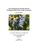 Pest Management Strategic Plan for Washington State Wine Grape Production: 2014 REVISION