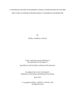 A Systematic Review of Neuroeducational Interventions in Teacher Education to Enhance Neuroliteracy and Reduce Neuromyths