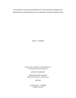 DEVELOPMENT OF LIQUID PHASE RESONANT SOFT X-RAY SCATTERING TECHNIQUES FOR SPATIOCHEMICAL CHARACTERIZATION OF SELF-ASSEMBLED POLYMERIC NANOSTRUCTURES