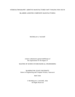 STEREOLITHOGRAPHY ADDITIVE MANUFACTURED SOFT TOOLING FOR USE IN BLADDER ASSISTED COMPOSITE MANUFACTURING