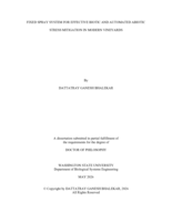 FIXED SPRAY SYSTEM FOR EFFECTIVE BIOTIC AND AUTOMATED ABIOTIC  STRESS MITIGATION IN MODERN VINEYARDS