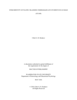 STEM IDENTITY OF PACIFIC ISLANDER UNDERGRADUATE STUDENTS IN GUÅHAN (GUAM)