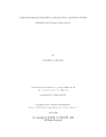 Safe Deep Reinforcement Learning for Electric Power Distribution Grid Operations