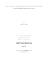 BLACK WOMEN AND THE AMERICAN BLACK CHURCH: IDENTITY, STIGMA, AND THE POLITICS OF MENTAL HEALTH DISCOURSE