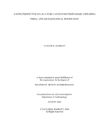 A Newe Perspective of Lava Tube Caves in Southern Idaho: Exploring Tribal and Archaeological Significance